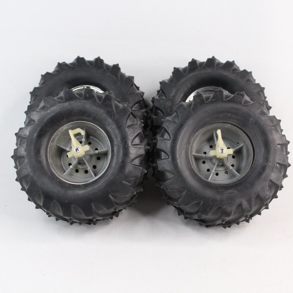 New Bright Large Jeep Forf Hummer Set (4) Wheels - Picture 3 of 3